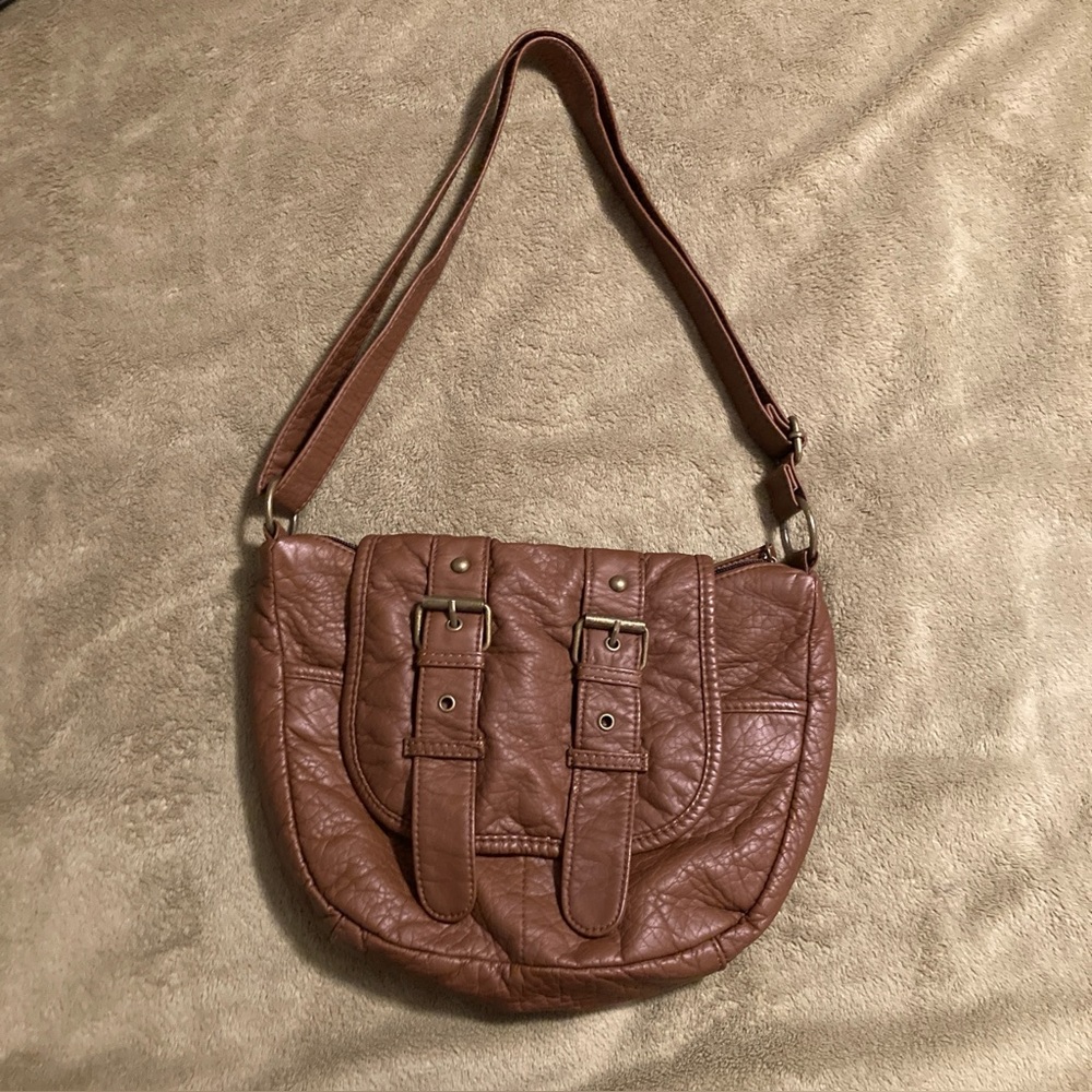 NWOT Stone Mountain Shoulder Bag Purse Brown
